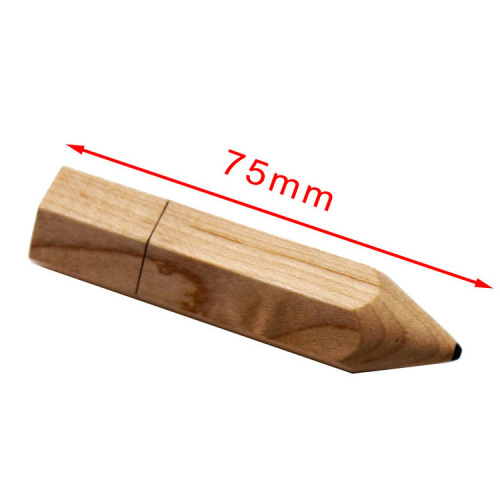 Factory Wholesale Imitation Wood Hexagonal Pencil U Disk