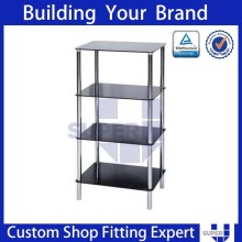 retail free standing flower shop rack led display stands