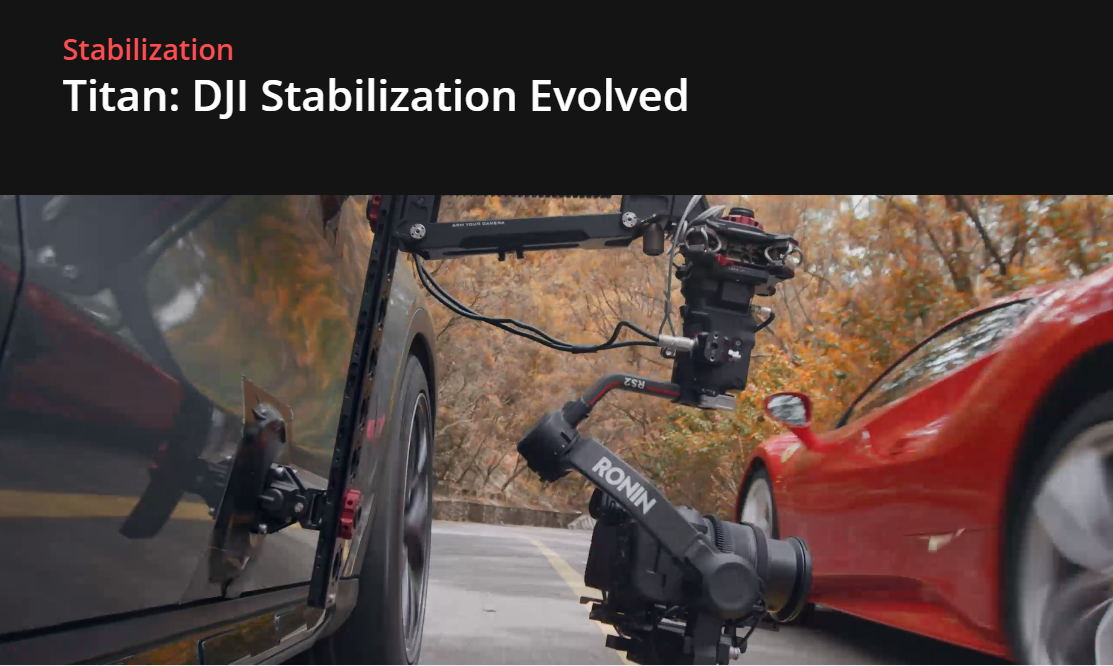 2020 hot new  DJI gimbal RS2 for DJI 1.4inch touchscreen 4.5kg payload Multi-scene solution