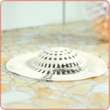 J461 Kitchen Sink Silicone Portable Bathroom Floor Strainer Hair&FDrain Filtering Net For Kitchen Bathroom