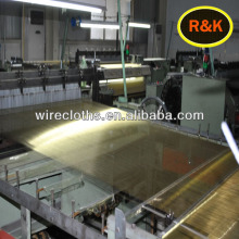 copper fine micro screen woven metal fabric