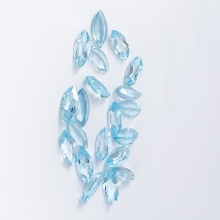 Light Natural Sky Blue Topaz Gemstone Marquise Gems