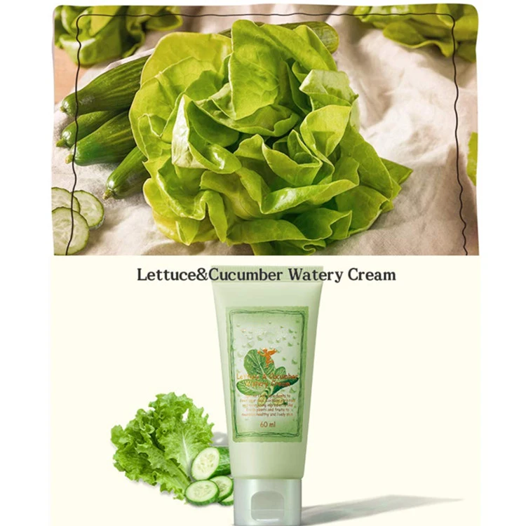 Natural Formula Lettuce & Cucumber Watery Cream Skin Cooling & Soothing Facial Cream