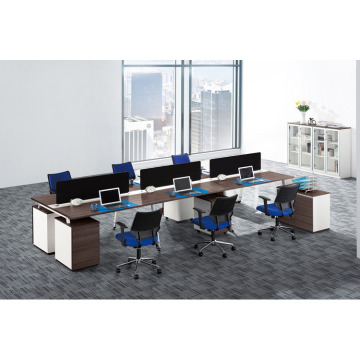 office furniture 6 person cluster workstation for sale