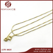 Renfook jewelry supplier 925 sterling silver bead chain wholesale
