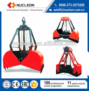 A Lifting Drum Single Rope Grab Bucket For Sale