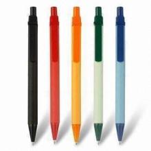 Retractable Ballpoint Pens, Biodegradable and Eco-writing Instruments