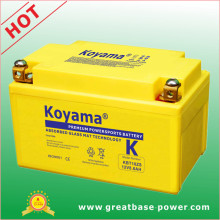 Top Grade Motorcycle Battery 8.6ah 12V