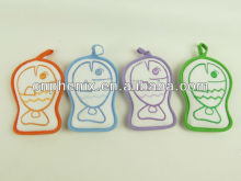 Fish shape bath sponge