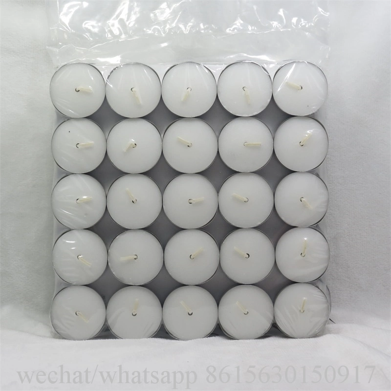 Factory Price White Compressed 14G Tealight Candle