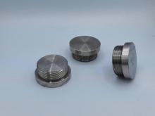 Stainless steel threaded plugs