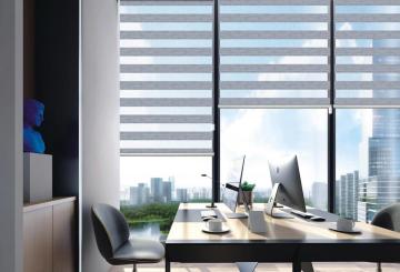 Zebra Sun Shade Roller Blinds