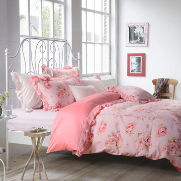 ROSES 100% cotton classic bedding set duvet cover set