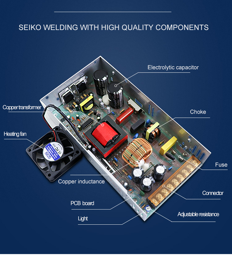 high efficiency 250w swiching lcd charger supply