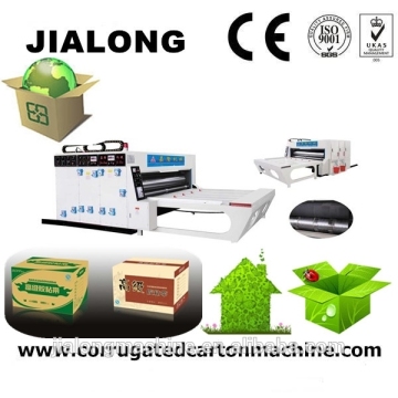 china packaging equipment semi auto priting slotter die cutter machine/corrugated cardboard paper packaging carton box making