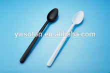 biodegradable disposable plastic cutlery tableware PS Soda spoon