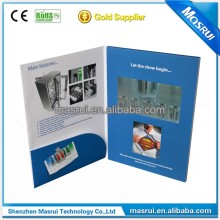 4.3" inch LCD touch screen video book,LCD advertising card,LCD greeting card