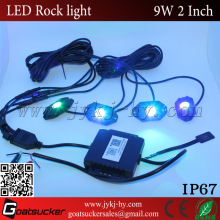 12V Voltage and Rock Lights Type Blue Car Decorative Lights