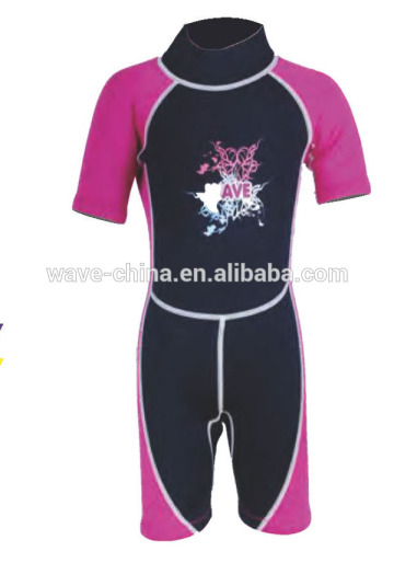 New design high quality 2.2mm Neoprene Shorty Wetsuit for Kids