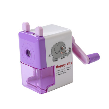 Wholesale Hand-shaking Pencil Sharpener Single Hole Student Stationery