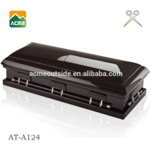 AT-A124 trade assurance supplier reasonable price full couch casket
