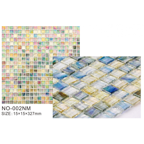New product imitation ice texture frosted mosaic tiles