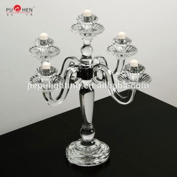 Crystal candle stand candelabrum candlestick for decoration