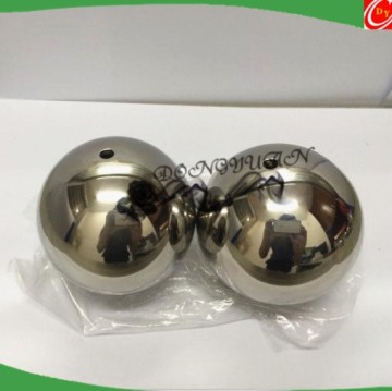 stainless steel ball with tap hole