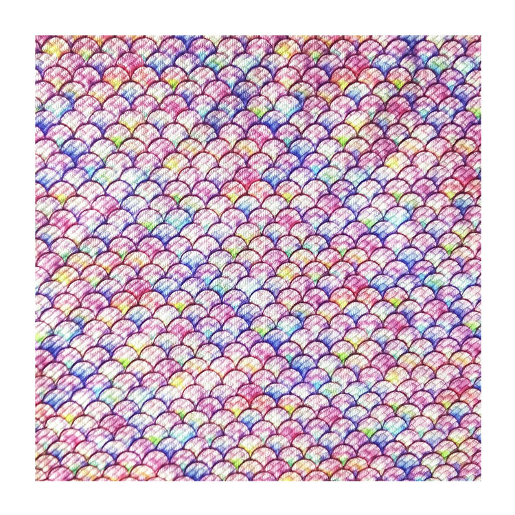 Harga Terbaik Kustomisasi Pencetakan Polyester Knitted Bullet_Print_Floral Kapal Rajut