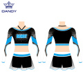 Anpassad logotypdesign Unge flickor cheerleader uniform