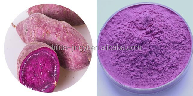 Air dried purple sweet potato powder for sale