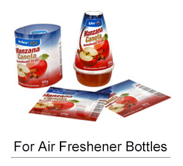 air freshener shrink label