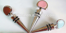 pewter champagne stoppers,zinc champagne bottle stoppers,metal champagne bottle stoppers