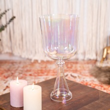REMA Crystal Singing Grail for Sound Healing Meditation (6-8 inches)