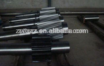 spiral bevel gear shaft for energy sources