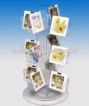 Cell phone accessory display rack