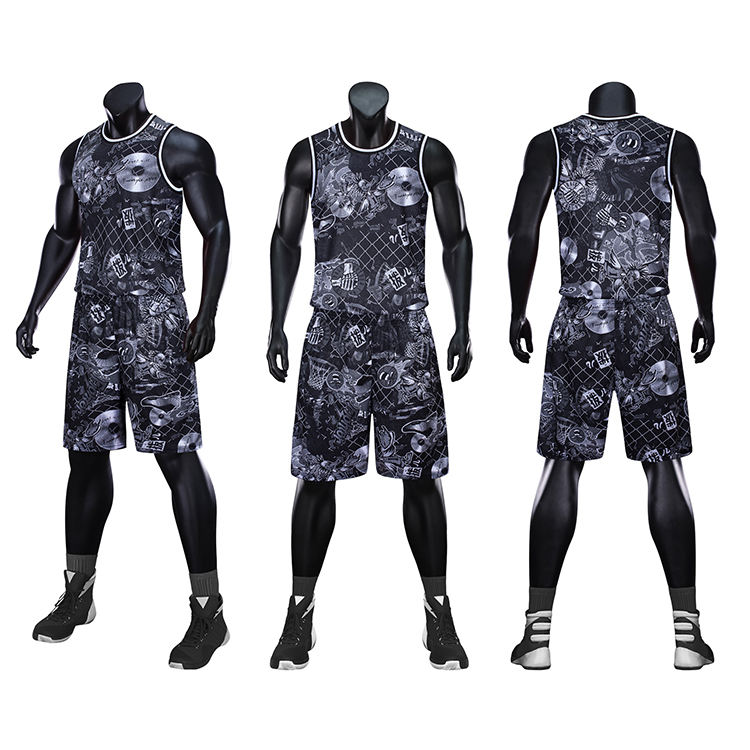 Wholesale Clothing Jerseys Custom Sleeve Uniforms Jersey Basketball Uniform For Team