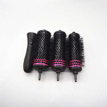 removable handle detachable heads hair brush