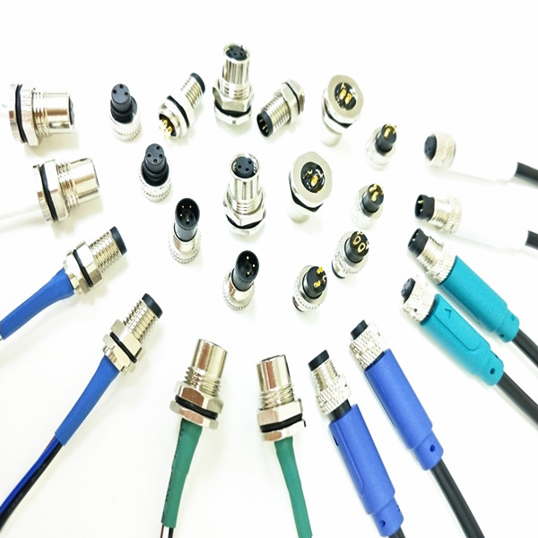 Penyambungan M8 Waterproof Cable Assembly