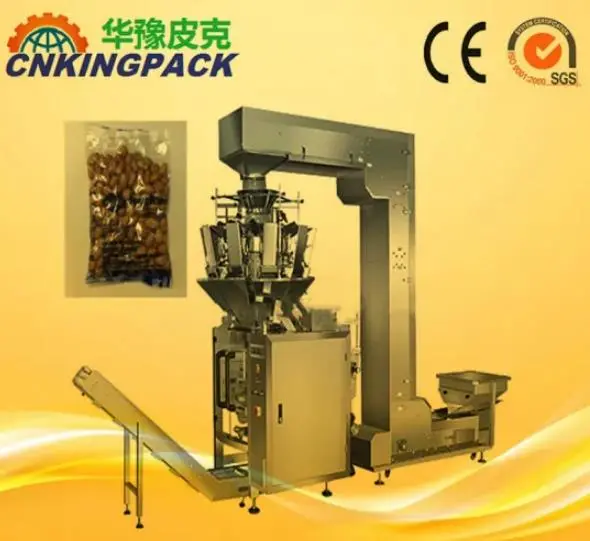 Automatic Coffee Beans Peanut Cashew Nuts Granule Granule Packing Machine