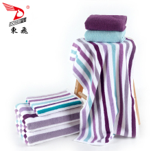 100% Cotton Custom Stripe Jacquard Design Terry Towel
