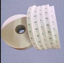 Customized Offest Printed Thick Nylon Taffeta Care Label Rolls for Clothing Label