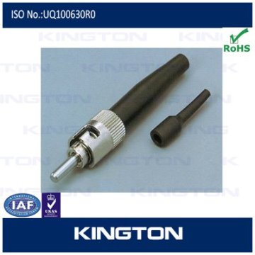 ST Fiber Optic Connector, Single Mode Or Multi Mode