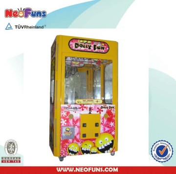 2015 popular Toy Crane Vending Game Machine/Arcade Toy Catcher Machine/Prize Toy Catcher Machine(NF-P11)