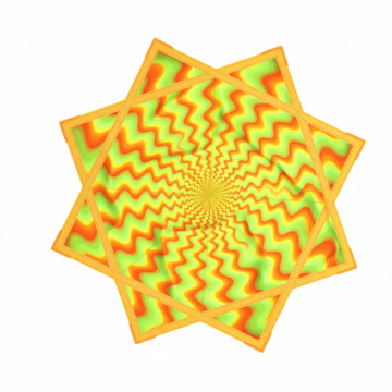 UV Reactive Dapo Star for Sports and Party Events