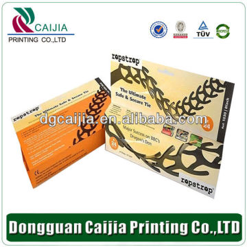 custom color printed package paper box wholesale