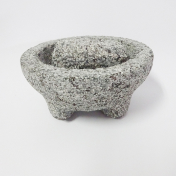 Pitted Surface Granite Molcajete with Different Size