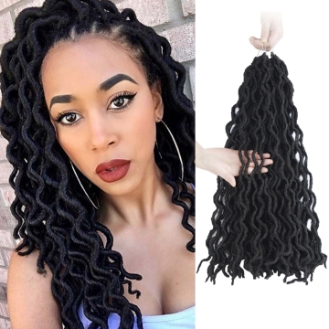 Private label wholesale for afircan hair attachments gypsy locs pre stretch hair extensions wigs synthetic braiding hair