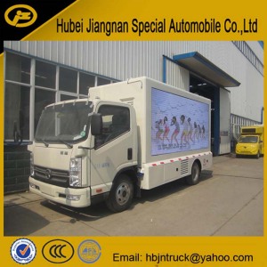 Howo LED Screen Advertising Truck