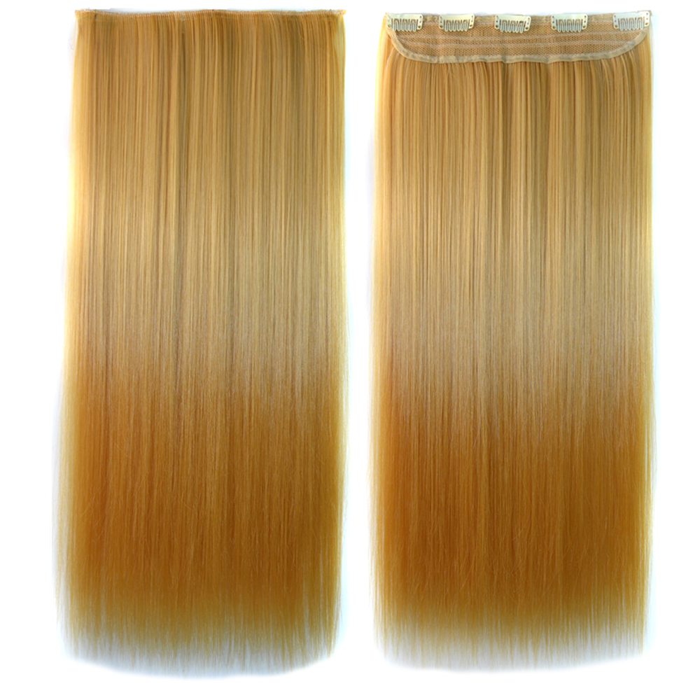 Hot sellhair clip in extension wet and wavy clip in hair extension synthetic cheap kinky straight clip in hair extension